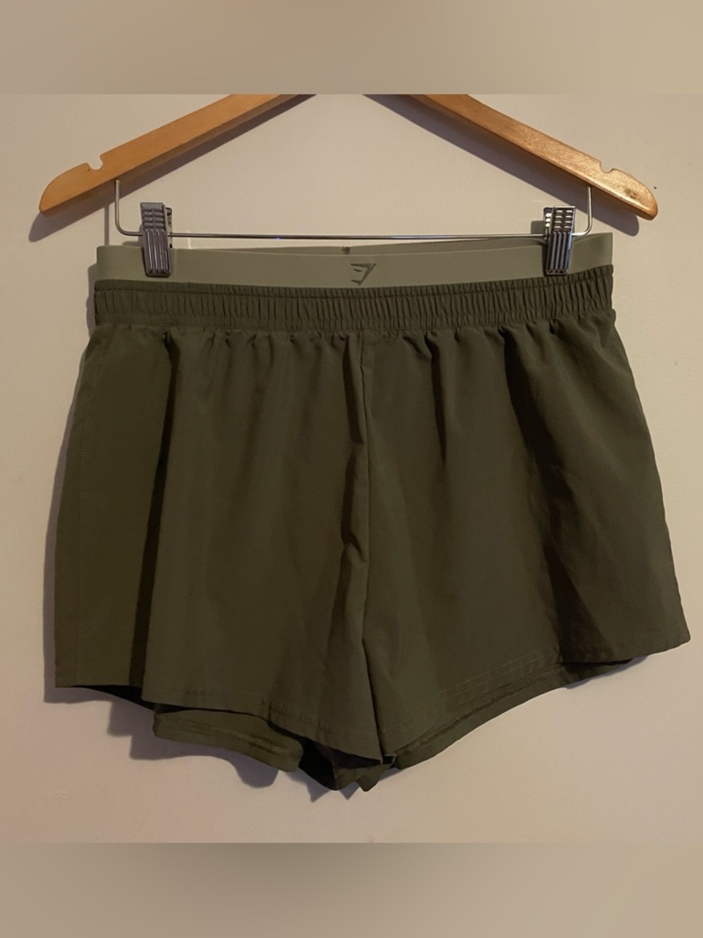Gymshark | Olive Green Women's Workout Shorts